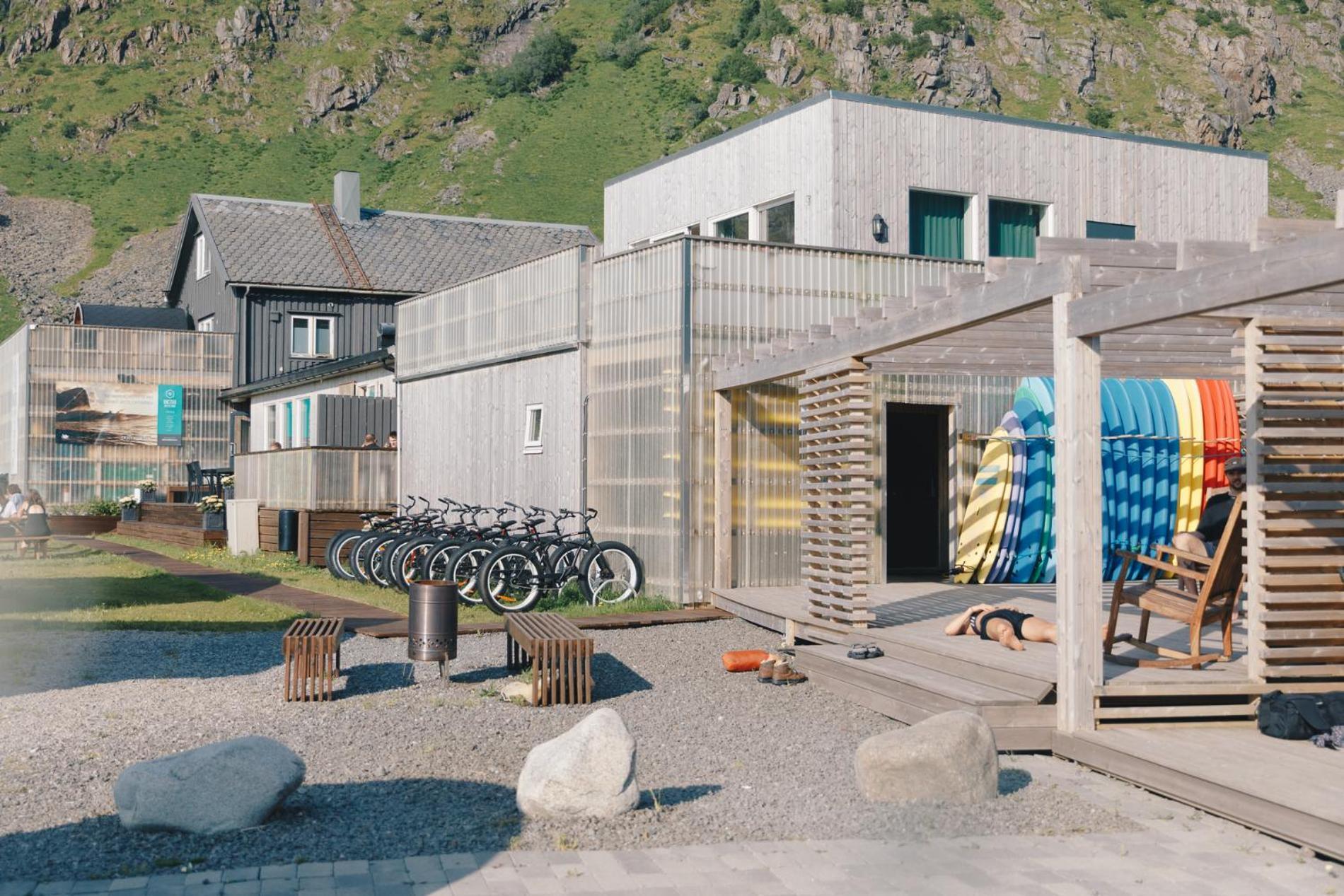 Unstad Arctic Resort Unnstad Екстер'єр фото