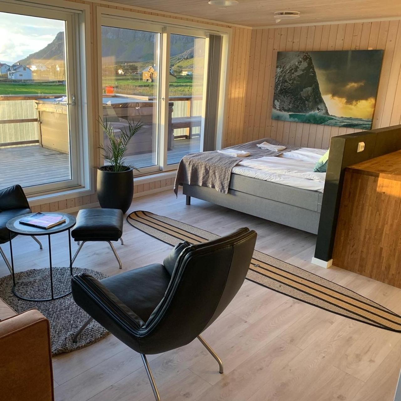 Unstad Arctic Resort Unnstad Екстер'єр фото