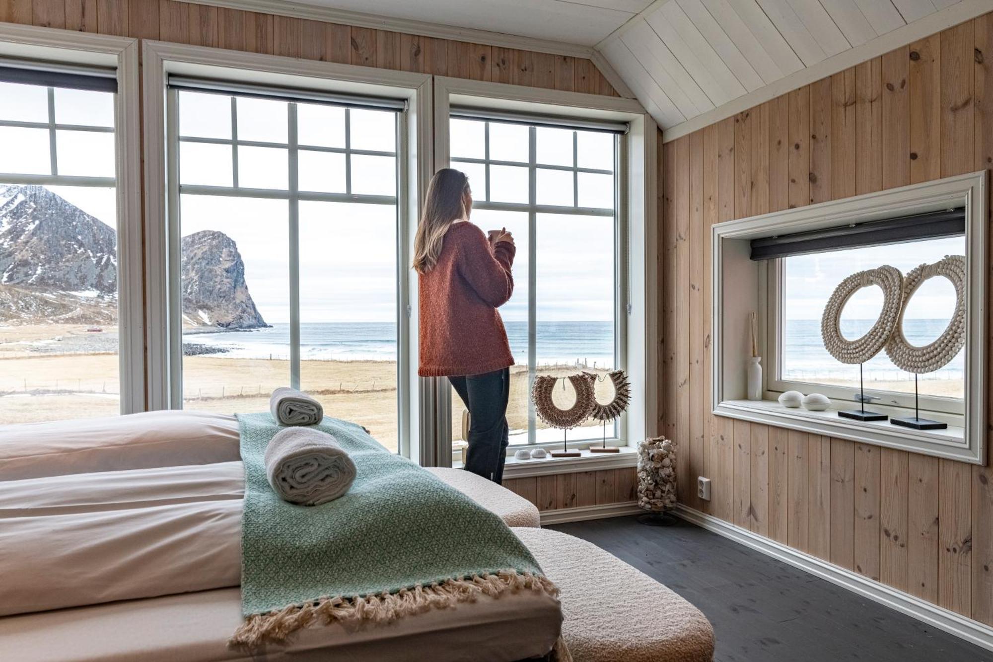 Unstad Arctic Resort Unnstad Екстер'єр фото