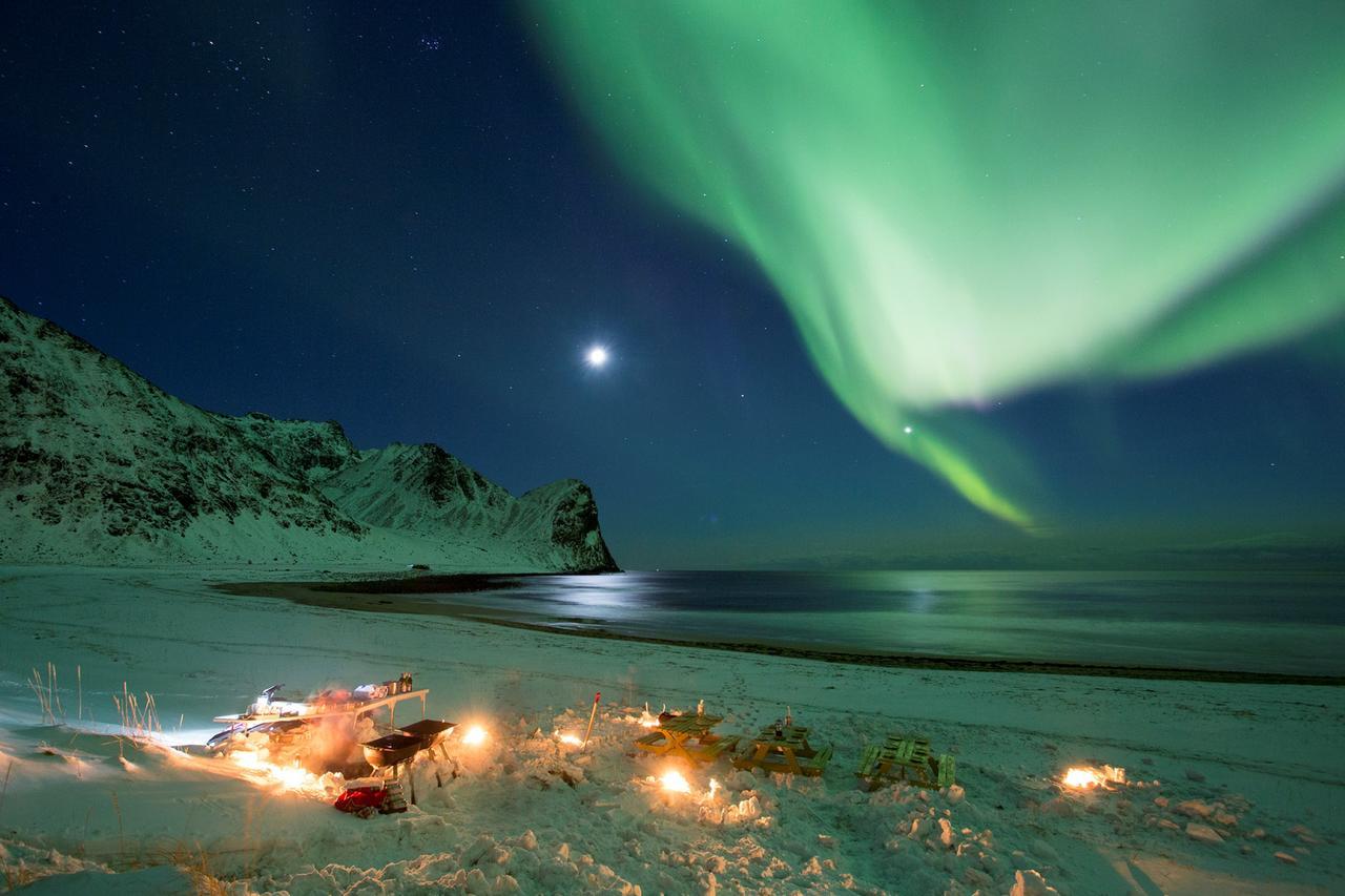 Unstad Arctic Resort Unnstad Екстер'єр фото